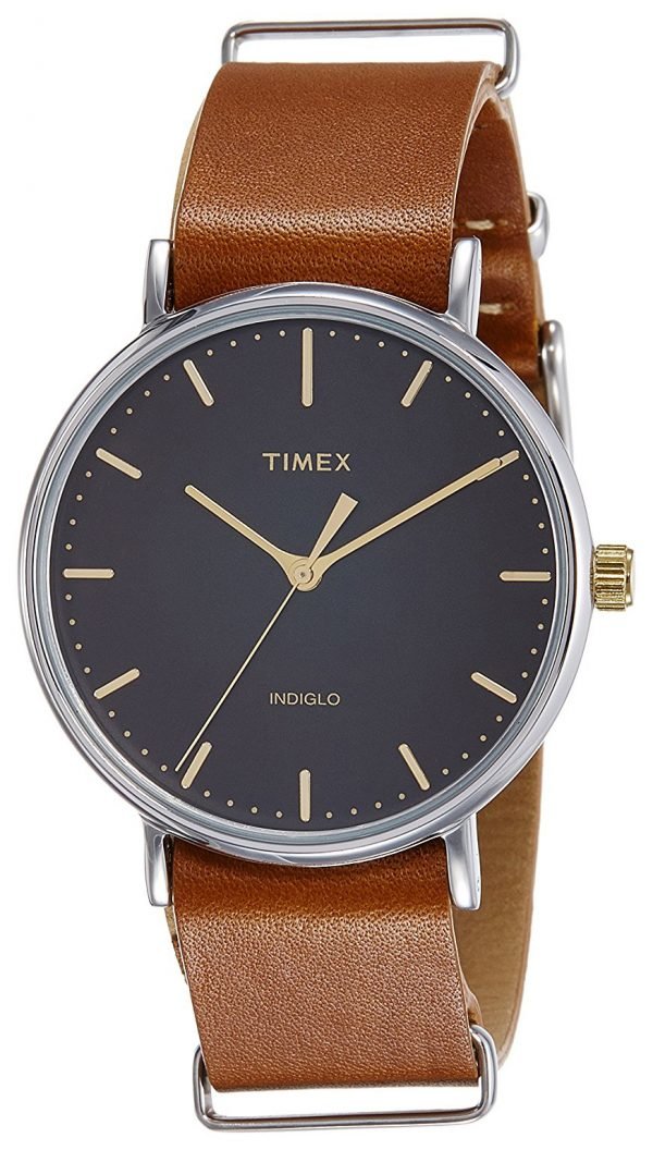 Timex Weekender Tw2p97900 Kello Musta / Teräs