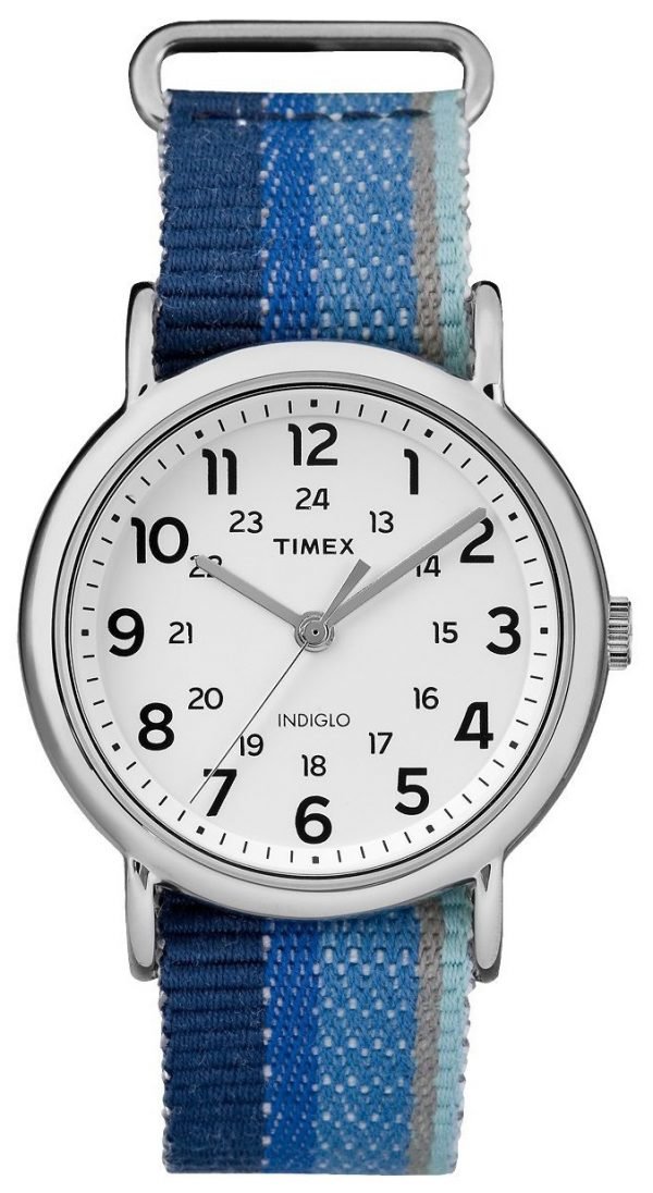 Timex Weekender Tw2r10200 Kello Valkoinen / Teräs