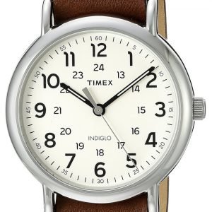 Timex Weekender Twg012500qm Kello Valkoinen / Nahka