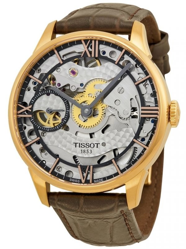 Tissot Chemin Des Tourelles Squelette T099.405.36.418.00 Kello