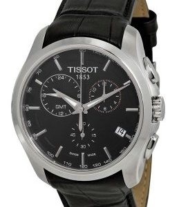 Tissot Couturier T035.439.16.051.00 Kello Musta / Nahka