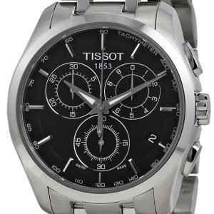 Tissot Couturier T035.617.11.051.00 Kello Musta / Teräs