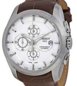 Tissot Couturier T035.627.16.031.00 Kello Hopea / Nahka