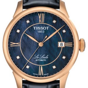 Tissot Le Locle Automatic Gent T41.6.423.96 Kello Musta / Nahka