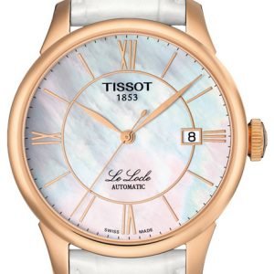 Tissot Le Locle Automatic Gent T41.6.453.83 Kello Valkoinen / Nahka