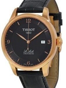 Tissot Le Locle T006.408.36.057.00 Kello Musta / Nahka