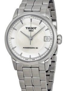 Tissot Luxury T086.207.11.111.00 Kello Valkoinen / Teräs