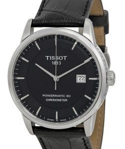 Tissot Luxury T086.408.16.051.00 Kello Musta / Nahka