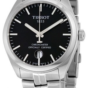 Tissot Pr 100 Gent Cosc T101.451.11.051.00 Kello Musta / Teräs