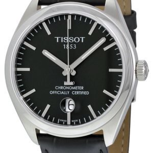 Tissot Pr 100 Gent Cosc T101.451.16.051.00 Kello Musta / Nahka