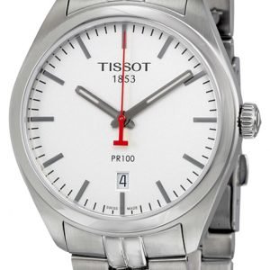 Tissot Pr 100 Gent Nba T101.410.11.031.01 Kello Hopea / Teräs