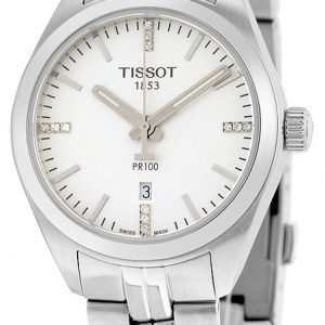 Tissot Pr 100 Lady T101.210.11.036.00 Kello Hopea / Teräs