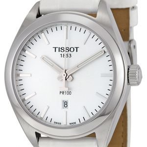 Tissot Pr 100 Lady T101.210.16.031.00 Kello Hopea / Nahka