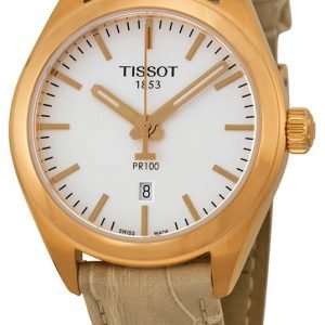 Tissot Pr 100 Lady T101.210.36.031.00 Kello Hopea / Nahka