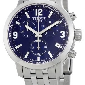 Tissot Prc 200 T055.417.11.047.00 Kello Sininen / Teräs