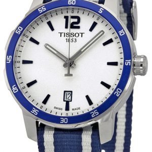 Tissot Quickster Nato T095.410.17.037.01 Kello Hopea / Teräs