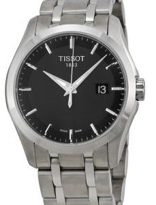 Tissot Quickster T035.410.11.051.00 Kello Musta / Teräs