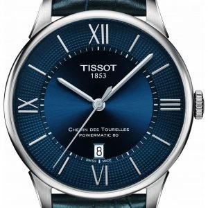 Tissot T-Classic T099.407.16.048.00 Kello Sininen / Nahka