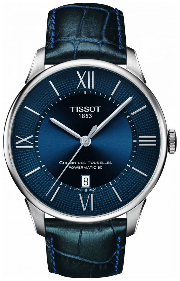 Tissot T-Classic T099.407.16.048.00 Kello Sininen / Nahka