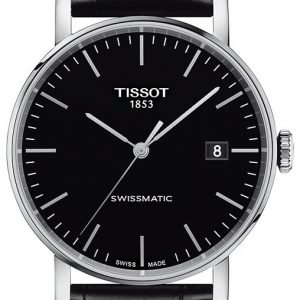 Tissot T-Classic T109.407.16.051.00 Kello Musta / Nahka