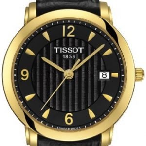 Tissot T-Gold T71.3.134.54 Kello Musta / Nahka