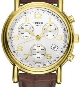 Tissot T-Gold T71.3.442.32 Kello Hopea / Nahka