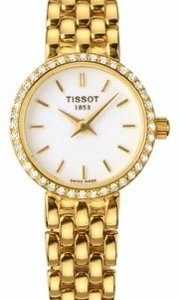 Tissot T-Gold T74.3.112.11 Kello Valkoinen / 18k Keltakultaa