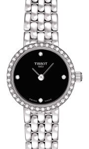 Tissot T-Gold T74.5.112.56 Kello Musta / 18k Valkokultaa