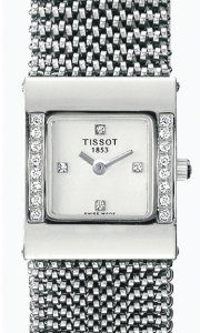 Tissot T-Gold T74.5.308.36 Kello Hopea / 18k Valkokultaa