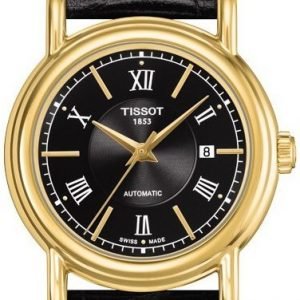 Tissot T-Gold T907.007.16.058.00 Kello Musta / Nahka