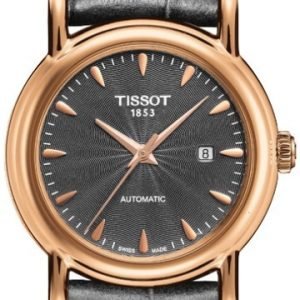 Tissot T-Gold T907.007.76.081.00 Kello Harmaa / Nahka