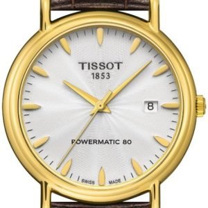 Tissot T-Gold T907.407.16.031.00 Kello Hopea / Nahka