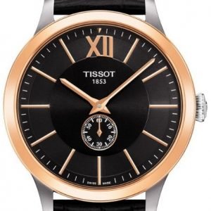 Tissot T-Gold T912.428.46.058.00 Kello Musta / Nahka