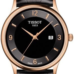 Tissot T-Gold T914.410.76.057.00 Kello Musta / Nahka