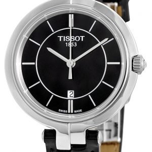 Tissot T-Lady Flamingo T094.210.16.051.00 Kello Musta / Nahka