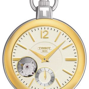 Tissot T-Pocket 1920 Mechanical T853.405.29.267.00 Kello Antiikki Valkoinen