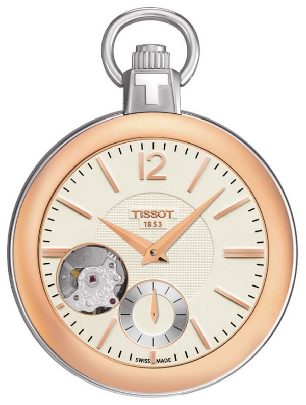 Tissot T-Pocket 1920 Mechanical T853.405.29.267.01 Kello Antiikki Valkoinen