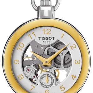 Tissot T-Pocket 1920 Mechanical T853.405.29.412.00 Kello Hopea