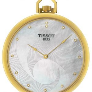 Tissot T-Pocket Lepine Diamonds T82.4.502.76 Kello Valkoinen