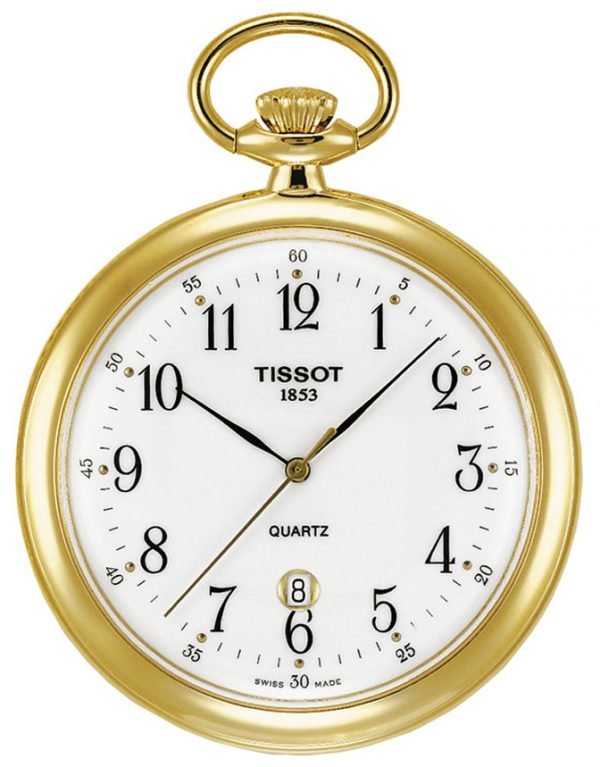 Tissot T-Pocket Lepine Quartz T82.4.550.12 Kello Valkoinen