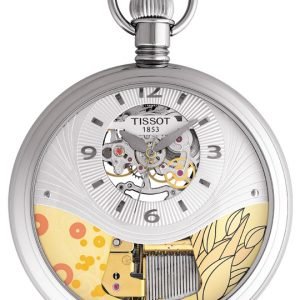 Tissot T-Pocket Musical Seasons By Tissot T852.436.99.037.01 Kello Hopea