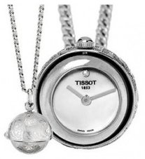 Tissot T-Pocket Pendants T81.6.220.96 Kello Valkoinen