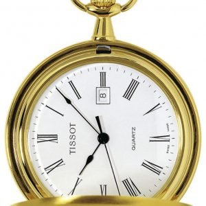 Tissot T-Pocket Savonnette Quartz T83.4.508.13 Kello Valkoinen