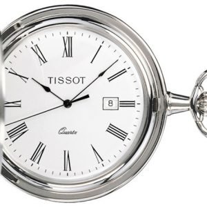 Tissot T-Pocket Savonnette Quartz T83.6.503.13 Kello Valkoinen