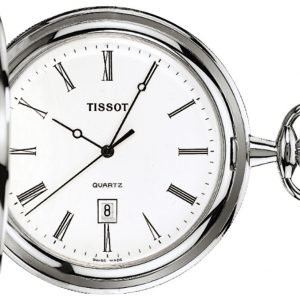 Tissot T-Pocket Savonnette Quartz T83.6.508.13 Kello Valkoinen