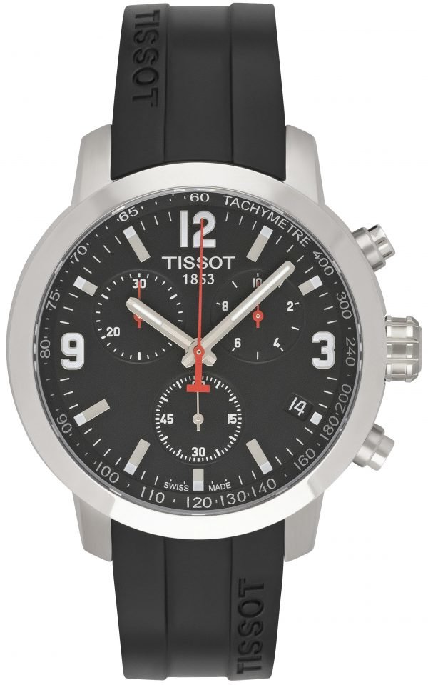 Tissot T-Sport Prc 200 T055.417.17.057.00 Kello Musta / Kumi