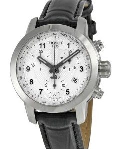 Tissot T-Sport T055.217.16.032.02 Kello Hopea / Nahka