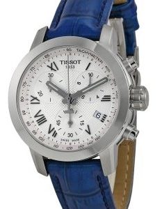 Tissot T-Sport T055.217.16.033.00 Kello Hopea / Nahka