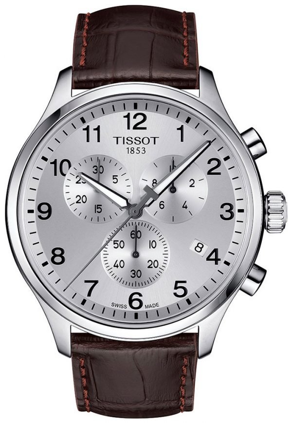 Tissot T-Sport T116.617.16.037.00 Kello Hopea / Nahka