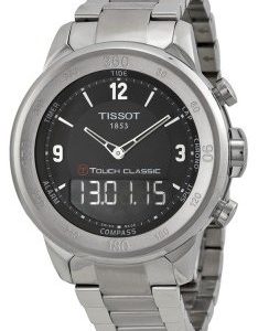Tissot T-Touch Classic T083.420.11.057.00 Kello Musta / Teräs